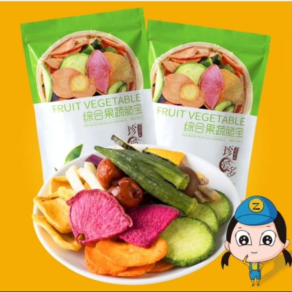 keripik buah dan sayur mix