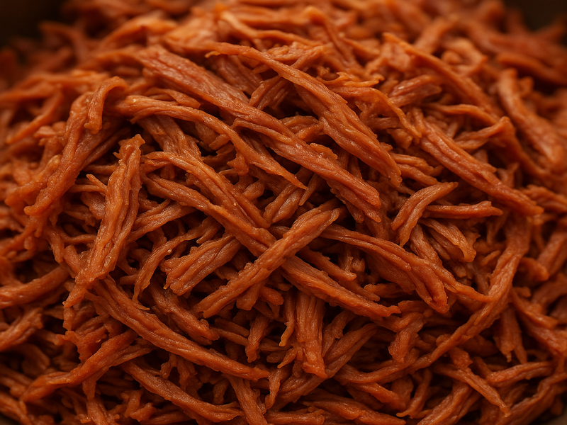 daging suwir siap dikemas