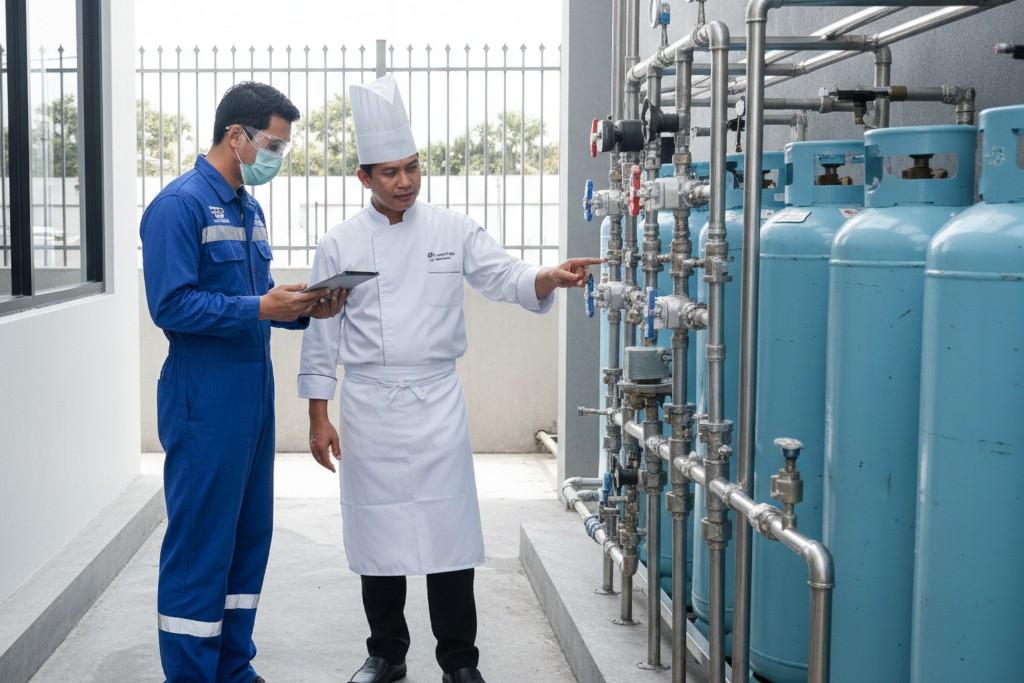 Regulator Gas Dapur Industri Terbaik