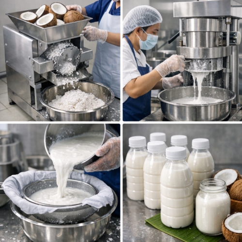 Cara Produksi Santan Higienis