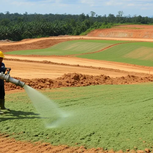 Jaring Sabut Proyek Infrastruktur Hija