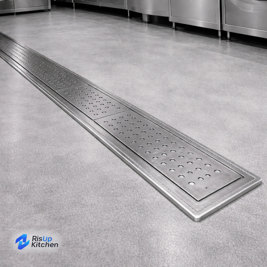 gutter perforated lengkap dengan frame