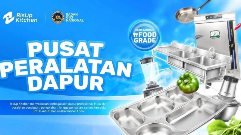 Standar Kebutuhan Dapur Komersial yang Wajib Dipenuhi agar Usaha Kuliner Berjalan Maksimal