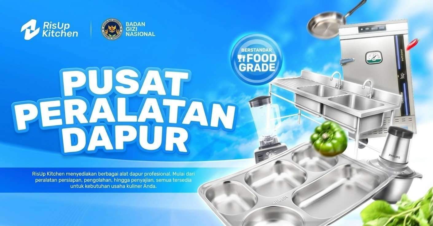 standar kebutuhan dapur komersial