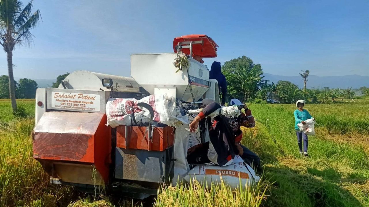 Tips Memilih Mesin Panen Padi Untuk Petani