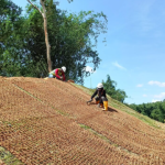Perhitungan Cocomesh Berdasarkan Kemiringan Lereng agar Penggunaan Material Lebih Efisien
