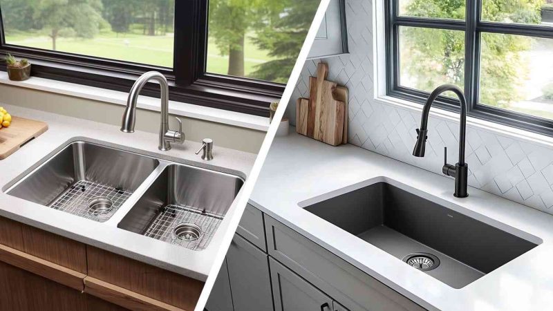 Perbedaan Single Sink dan Double Sink, Mana yang Lebih Sesuai?
