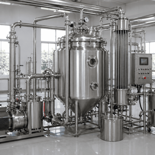 evaporator vakum untuk produk pangan