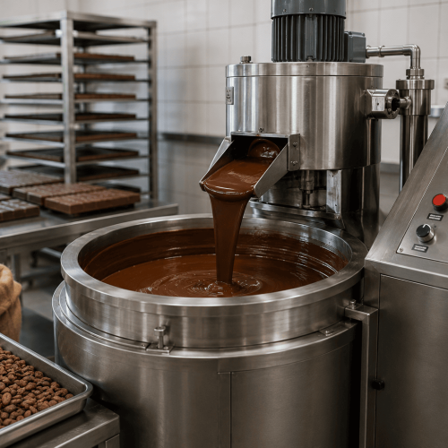 mesin untuk produksi cokelat