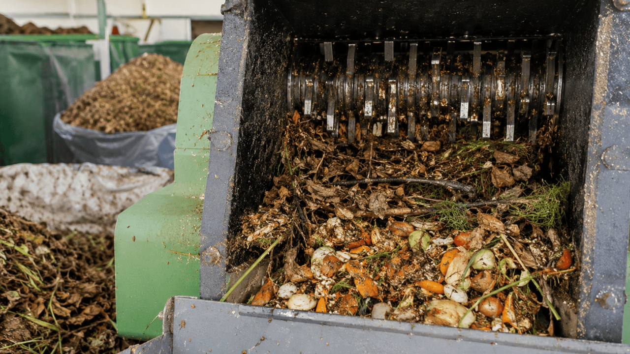 ukuran cacahan sampah yang ideal