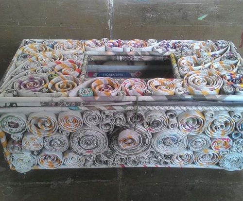 ide kerajinan dari kertas bekas