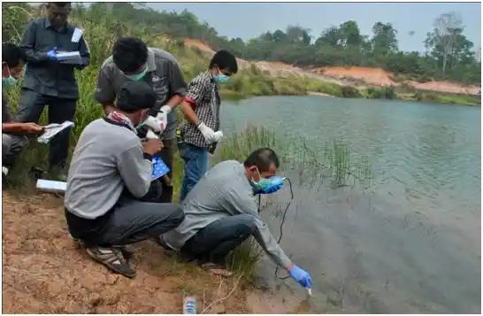 kualitas air lahan tambang