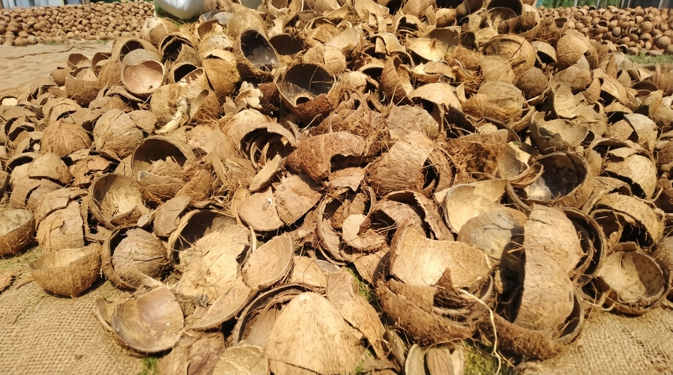 limbah batok kelapa dimanfaatkan